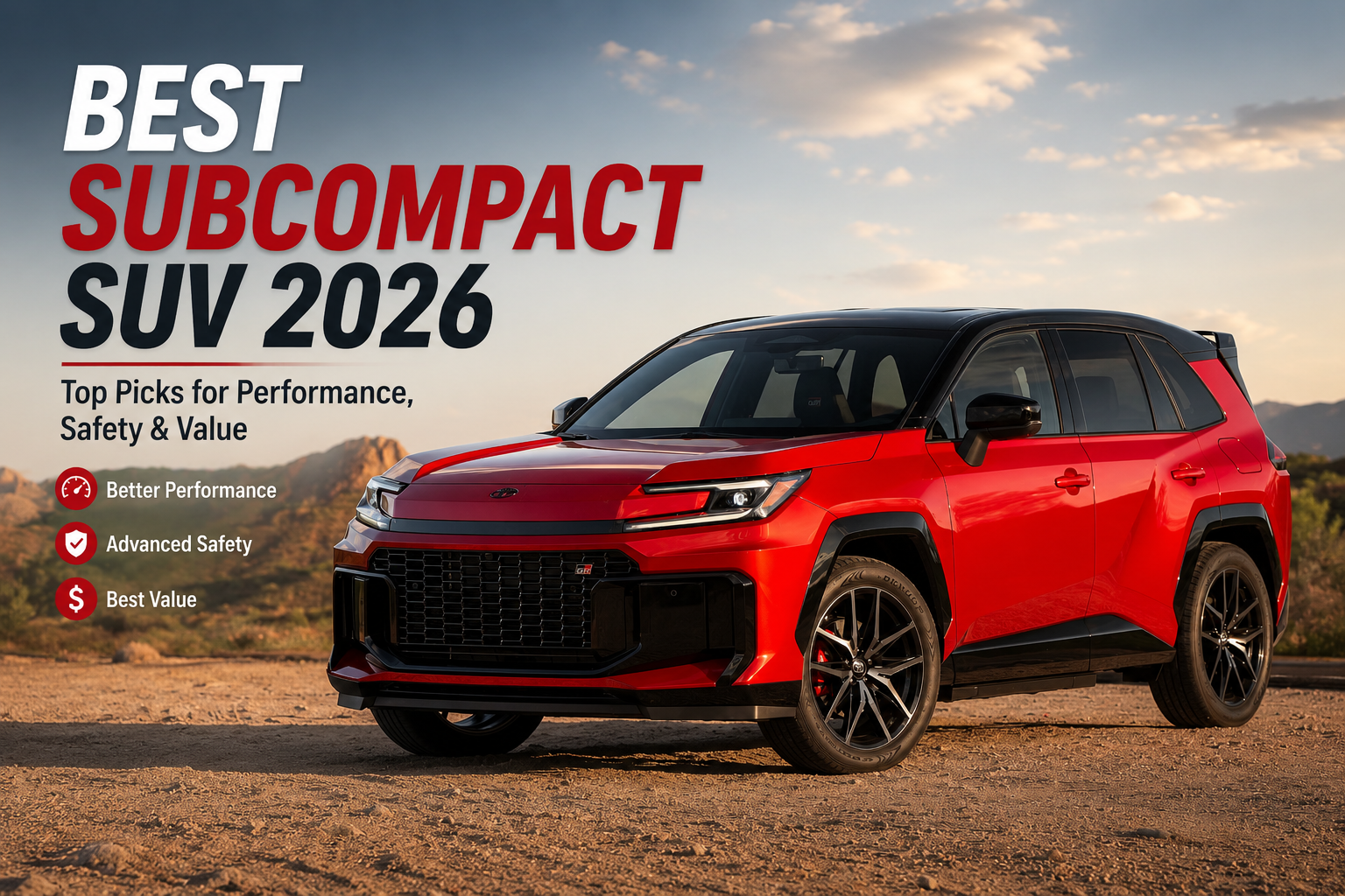 Best Subcompact SUV 2026: The Right Pick for Every Buyer