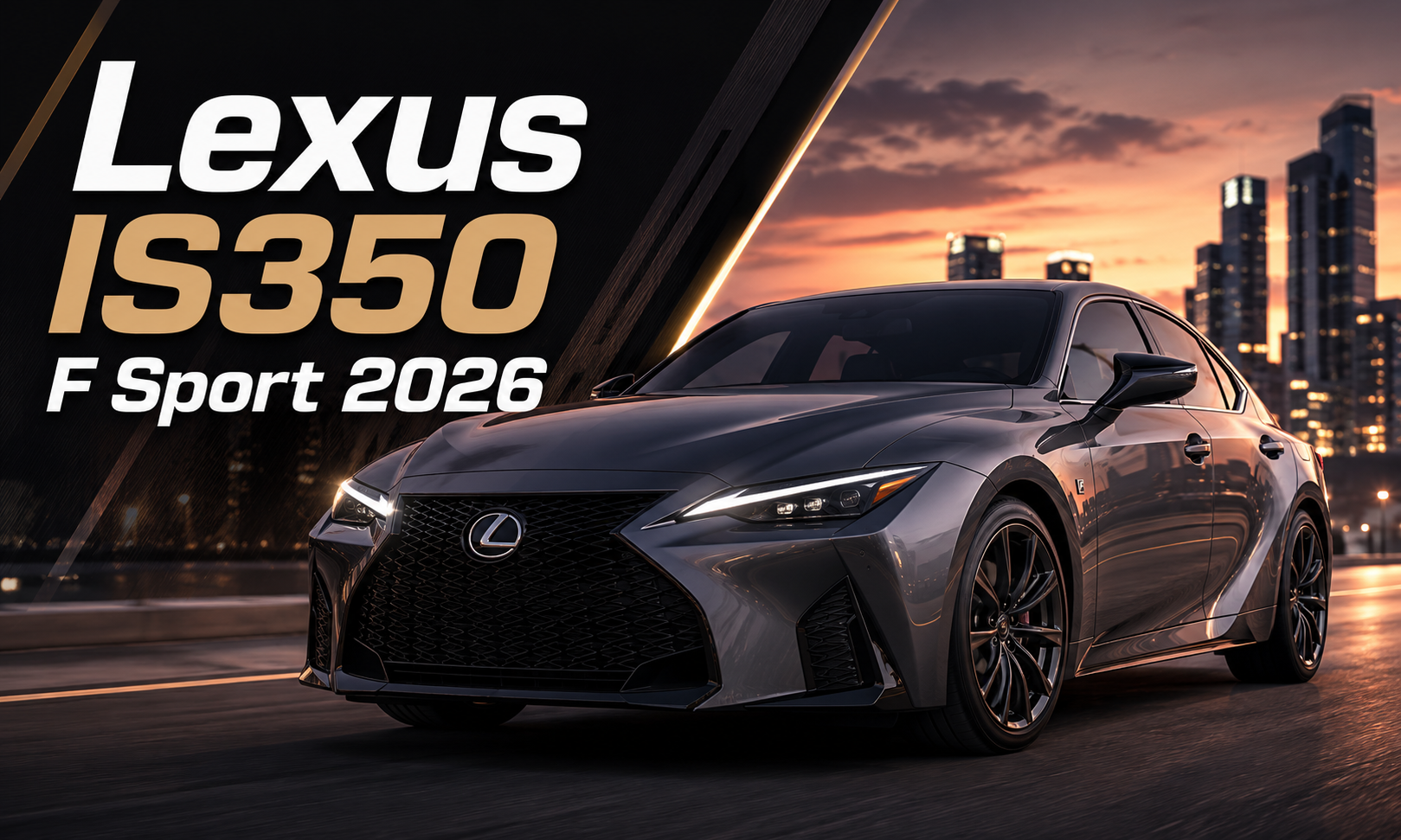 Lexus IS350 F Sport 2026