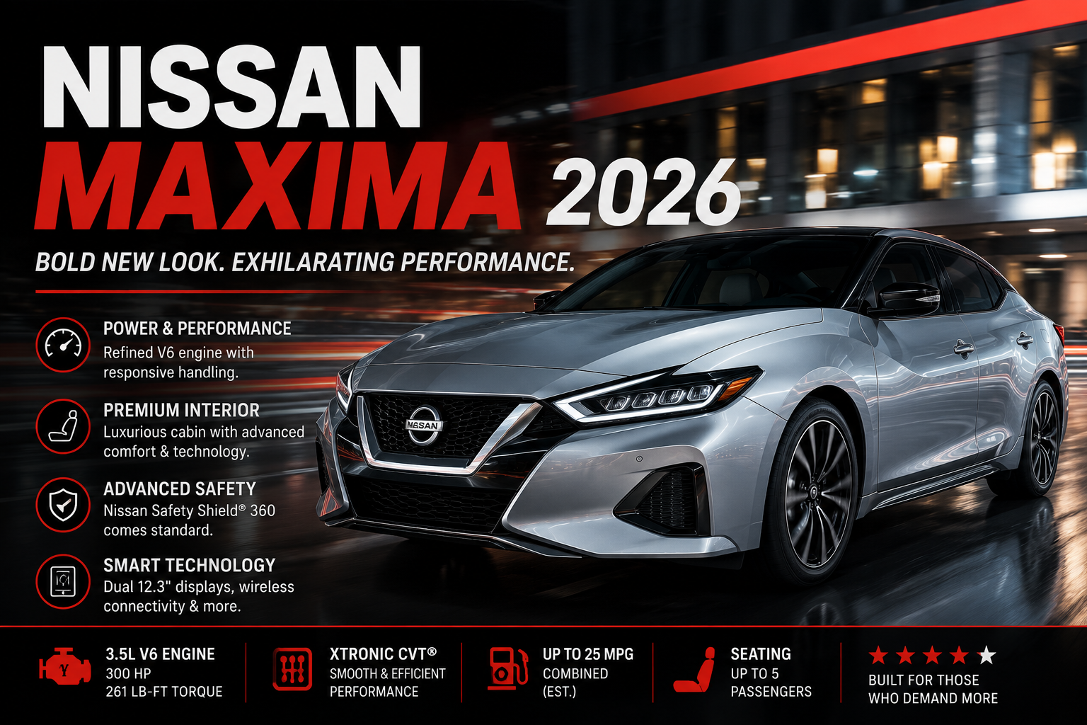 Nissan Maxima 2026