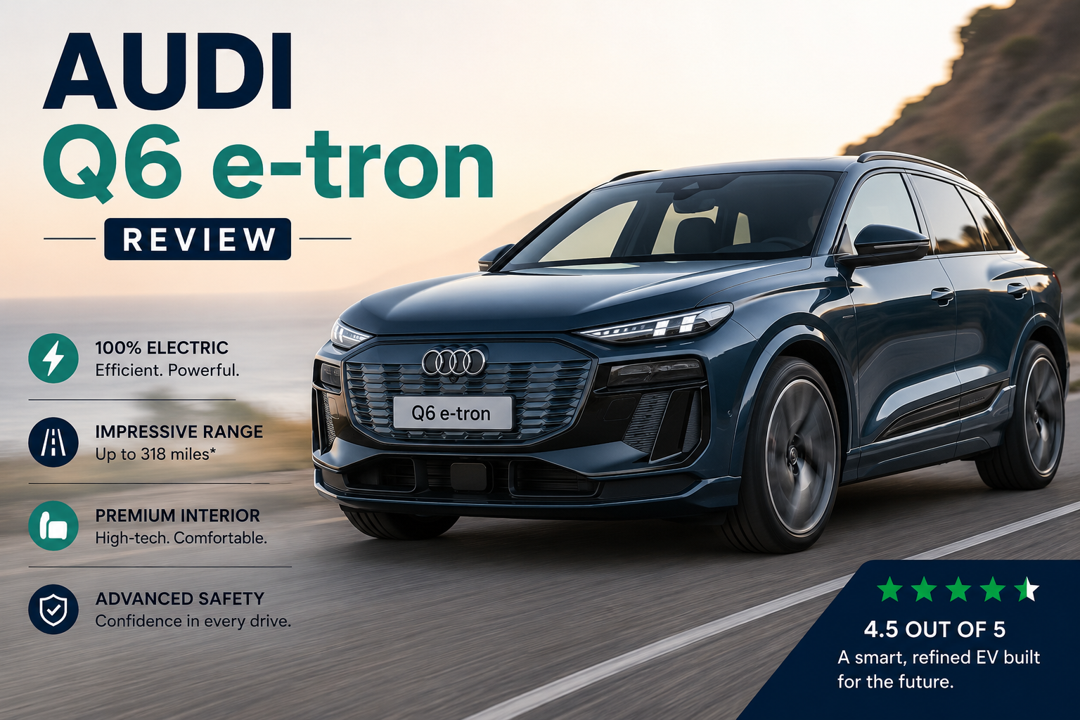 Audi Q6 e-tron review