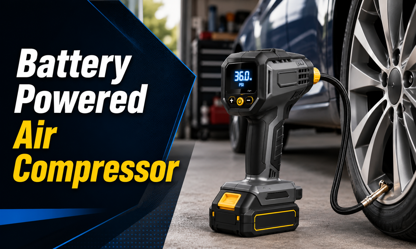 battery powered air compressor